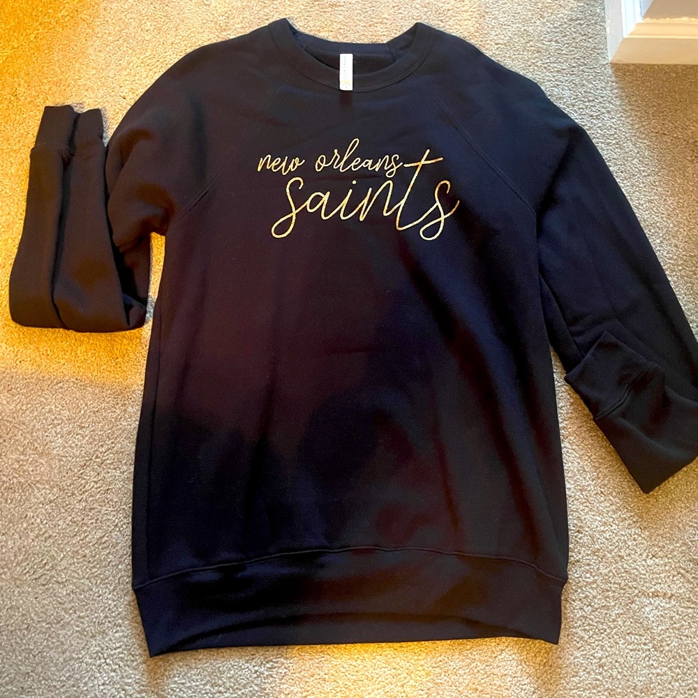 NWOT New Orleans Saints Sweatshirt size Medium